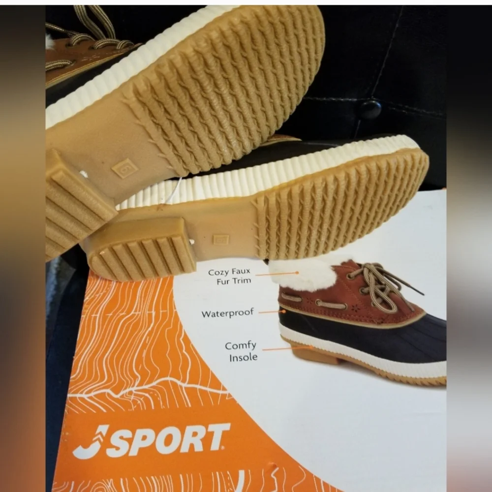Jambu Brown and Black Winter Boots